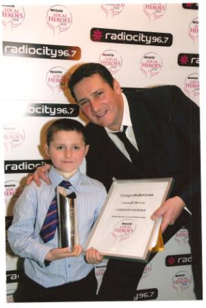Connah and Tony Hadley (Spandau Ballet)
